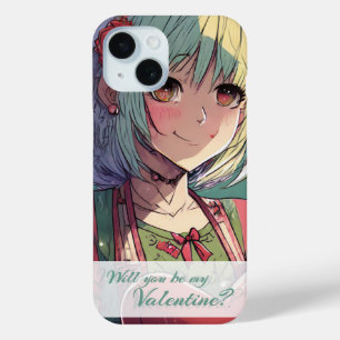 Sei mein Valentinstag im Manga-Stil 33420 Case-Mate iPhone Hülle