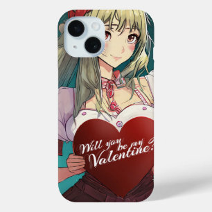 Sei mein Valentinstag im Manga-Stil 33893 Case-Mate iPhone Hülle