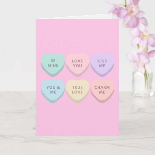 Sei mein Valentinstag Karte (Orchidee)