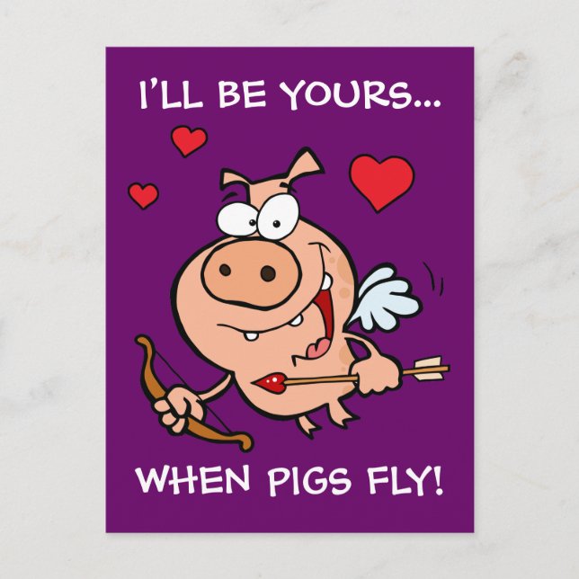 Sei meine Anti-Valentine's Feiertagspostkarte (Vorderseite)