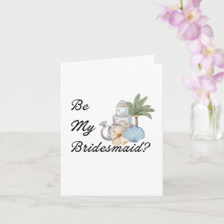 Sei meine Brautjungfer? Einladung zur Brautparty a