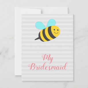 Sei meine Bridesmaid Einladung