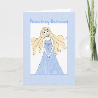 Sei meine Bridesmaid Einladung
