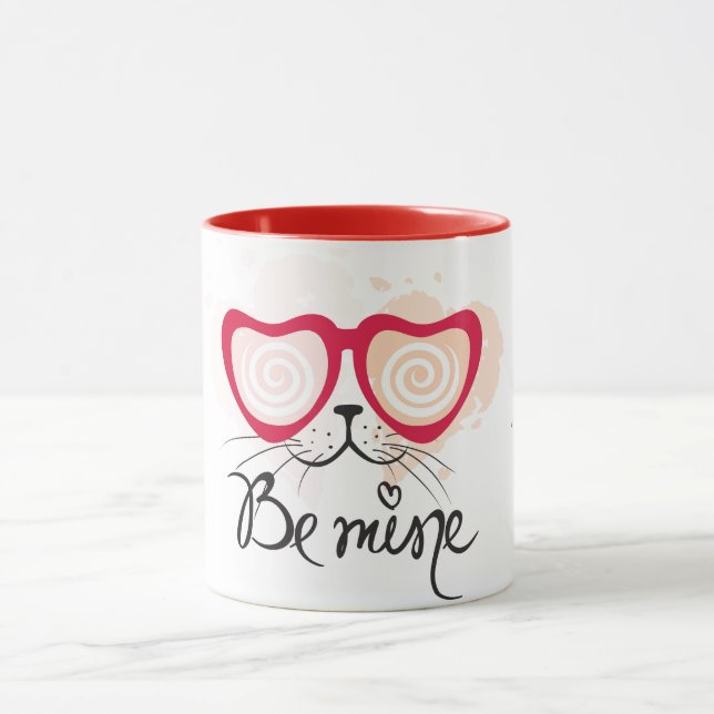 Sei meine Katze Tasse (Zentrum)