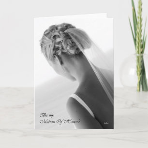 Sei meine Trauzeugin? Hochzeitseinladungskarte Einladung