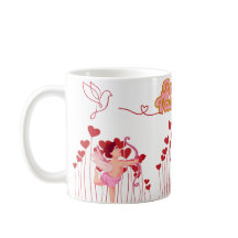 Sei meine Valentine-Kaffee-Tasse.