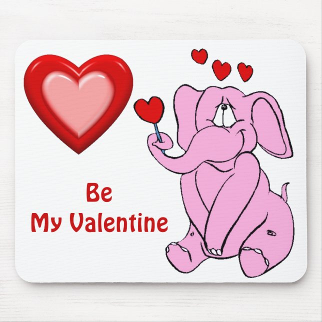 Sei meine Valentine Mousepad (Vorne)