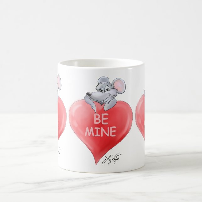 Sei meine Valentine-Tasse Kaffeetasse (Mittel)