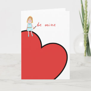 Sei meins - Valentinkarte Feiertagskarte