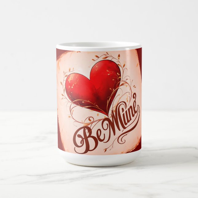 Sei Mine- Valentine's Kaffeetasse (Mittel)