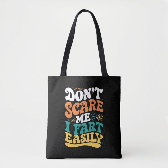 Sei mir egal, dass ich ein leicht lustiges Zitat F Tasche (Vorderseite)