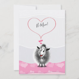 "Sei mir!" - Glücklicher Valentinstag Schöner Gruß Feiertagskarte