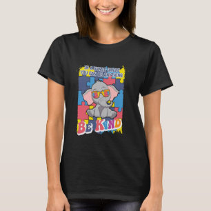 Sei nett autistische Kinder Jungen Mädchen Autismu T-Shirt