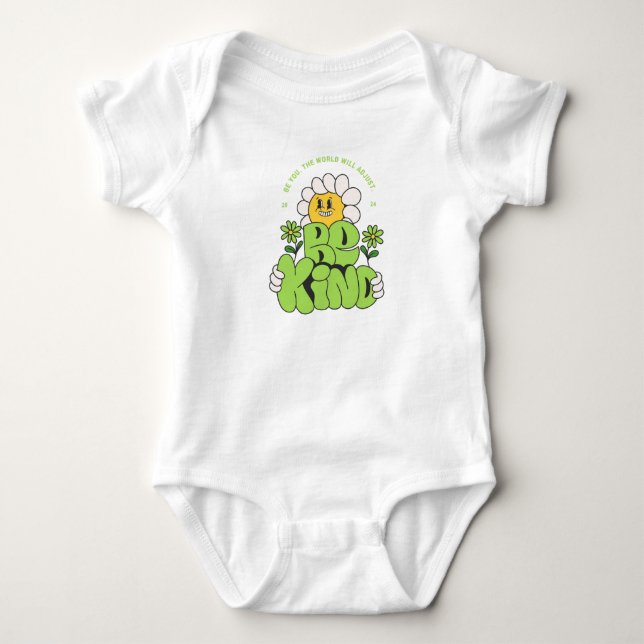Sei nett baby strampler (Vorderseite)