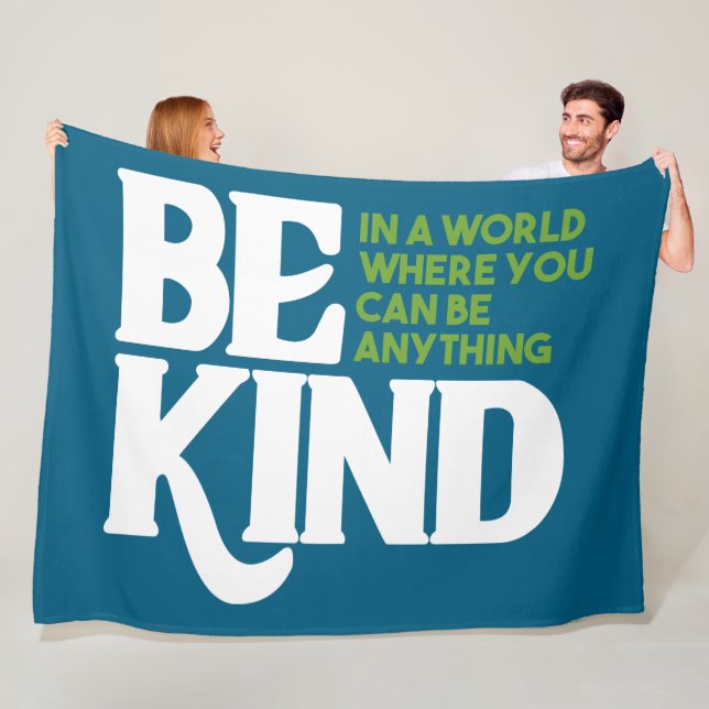 Sei nett fleecedecke (Beispiel)