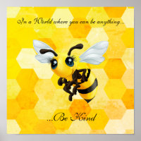"Sei nett" Honey Bee