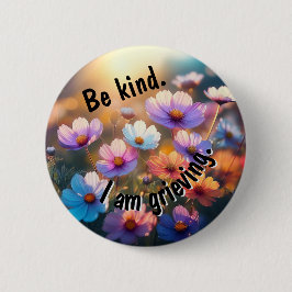 Sei nett! Ich rieche. Button