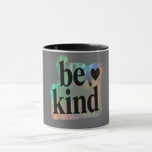 Sei nett – Inspirierendes Geschenk Tasse