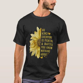 Sei nett, jeder kämpft gegen einen Kampf T-Shirt