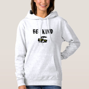 Sei nett – Minimalistisches positives Botschaft Sw Hoodie