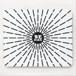 Sei nett mousepad