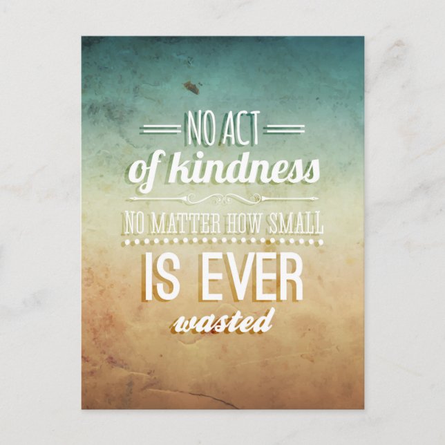 Sei nett postkarte (Vorderseite)