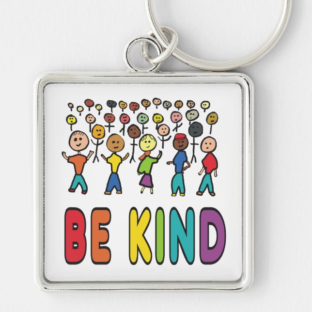 Sei nett schlüsselanhänger (Vorne)