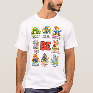 Sei nett, sei kreativ Charakterbildung T-Shirt