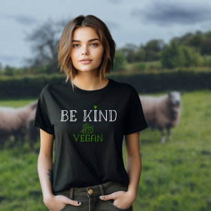 Sei nett, sei Veganer T-Shirt