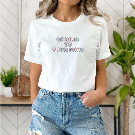 Sei nett zu deinem Geist | Zitat Koni Französisch T-Shirt