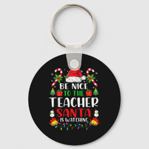 Sei nett zu dem Lehrer, den der Weihnachtsmann im Schlüsselanhänger