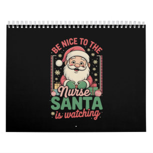 Sei nett zu der Krankenschwester, der Weihnachtsma Kalender