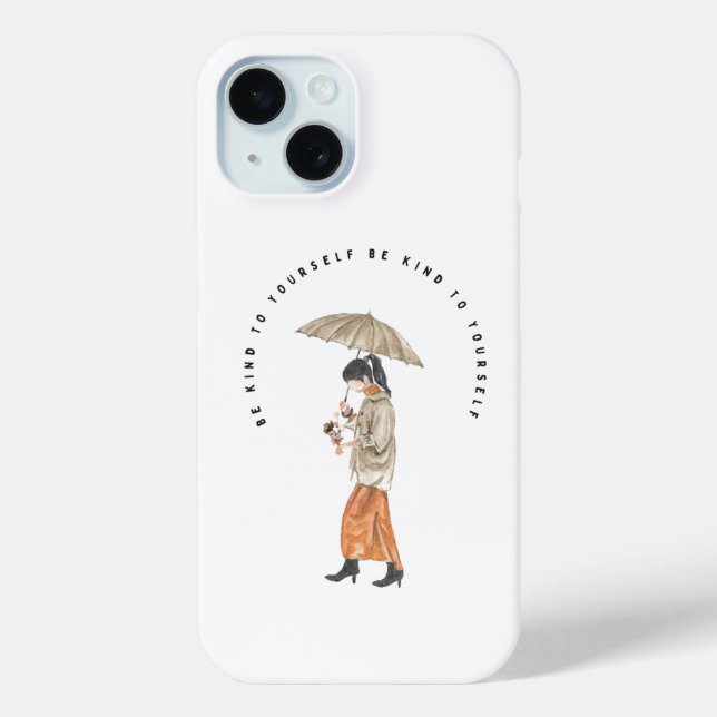 Sei nett zu dir selbst Case-Mate iPhone hülle (Rückseite)