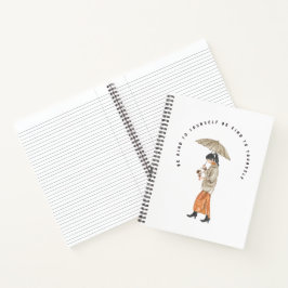 Sei nett zu dir selbst notizbuch