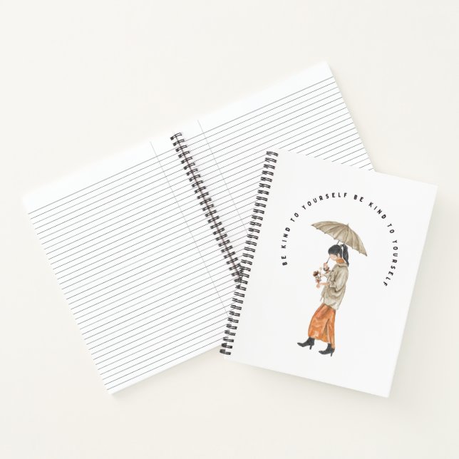 Sei nett zu dir selbst notizbuch (Innenseite)