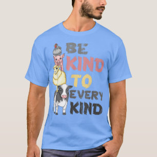 Sei nett zu jeder Art von Lieben Vegetarier Vega T-Shirt