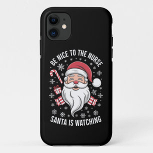 Sei nett zur Krankenschwester, der Weihnachtsmann Case-Mate iPhone Hülle