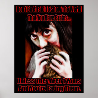 Sei nicht ängstlich poster