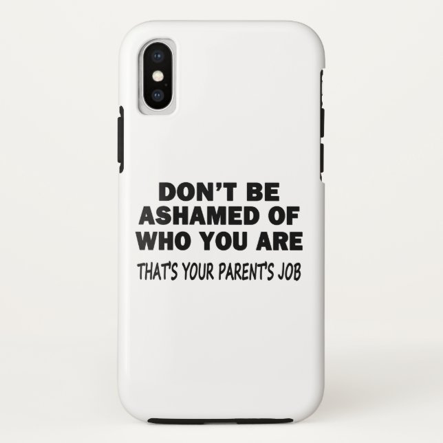 Sei nicht beschämt Case-Mate iPhone hülle (Rückseite)