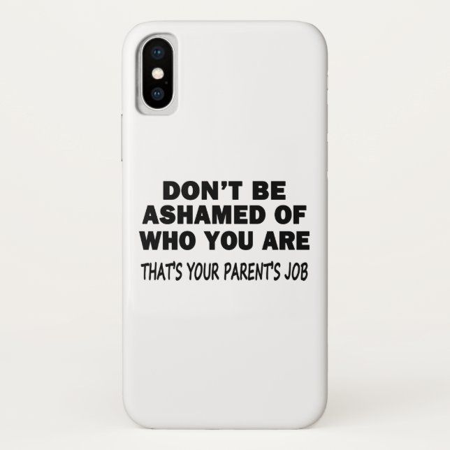 Sei nicht beschämt Case-Mate iPhone hülle (Rückseite)