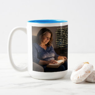 Sei nicht beunruhigt zweifarbige tasse