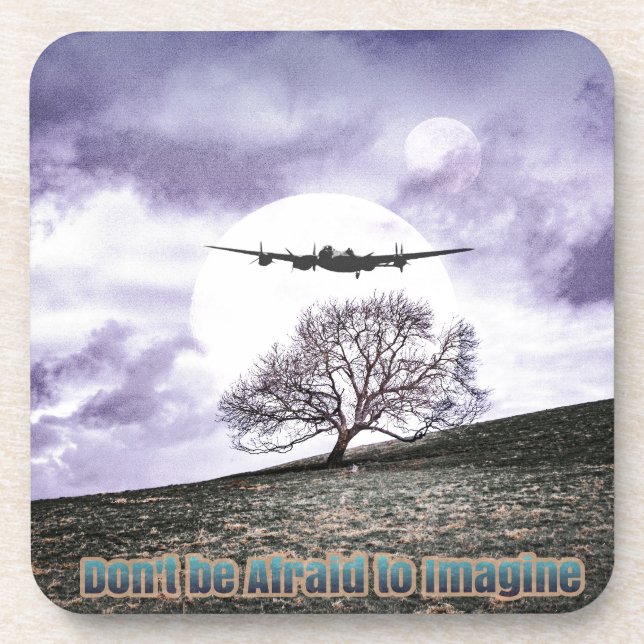 Sei nicht davor, dir vorzustellen untersetzer (Vorderseite)