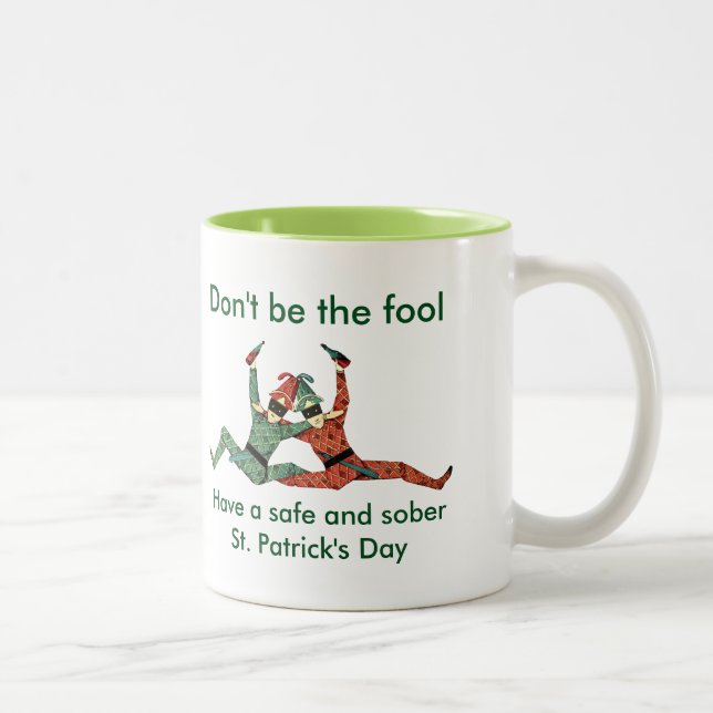 Sei nicht dumm zweifarbige tasse (Rechts)