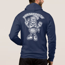 Sei nicht salzig, lustige Illustration Hoodie