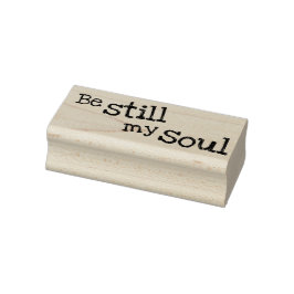 Sei noch mein Soul Gummistempel