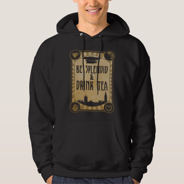 Sei prächtig und trinke Tee  Steampunk (Vorderseite)
