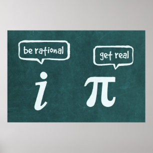 Sei rational! - Math Poster