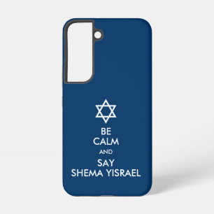 Sei ruhig und sag Shema Yisrael Case-Mate Samsung Galaxy Hülle