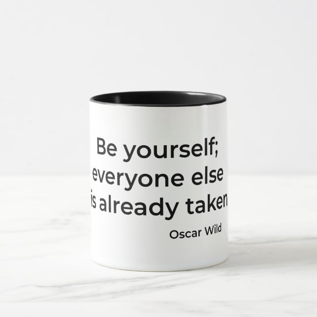Sei selbst tasse (Zentrum)