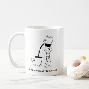 Sei so stark wie deine Espresso-Tasse – Kaffeelieb Kaffeetasse